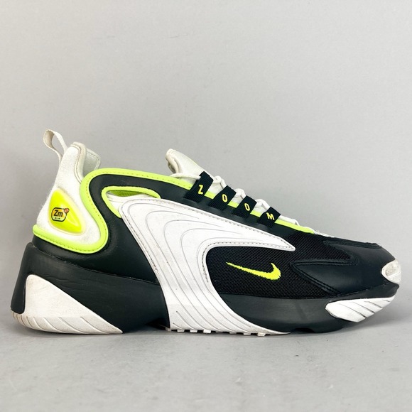 Nike Mens 10.5 Zoom 2K‎ Black Volt White Sneakers Shoes Basketball AO0269 00 main image 4